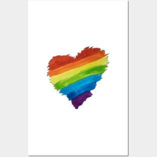 PRIDE Heart 2 Posters and Art